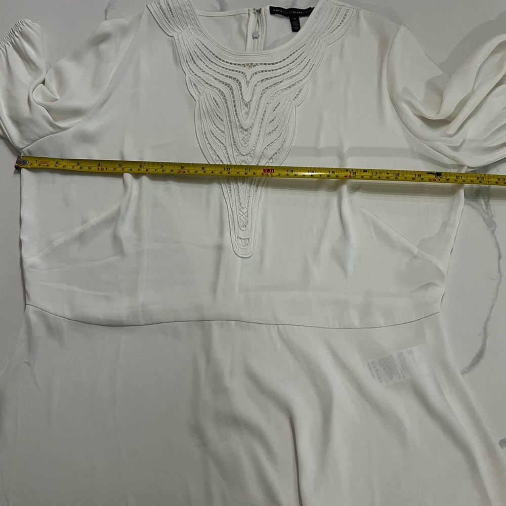 WHBM White blouse size 14 great condition - Picture 8 of 8